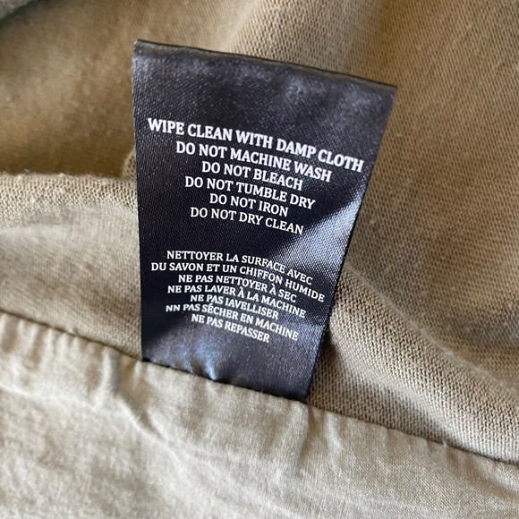 Blank Nyc Faux Leather Jacket Knit Draped Open Army Green medium - Picture 7 of 9